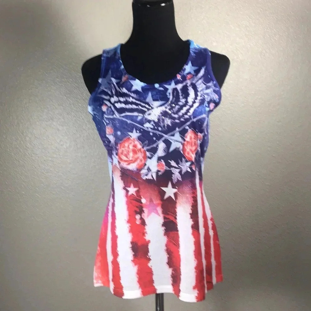 New**Patriotic Tank Top